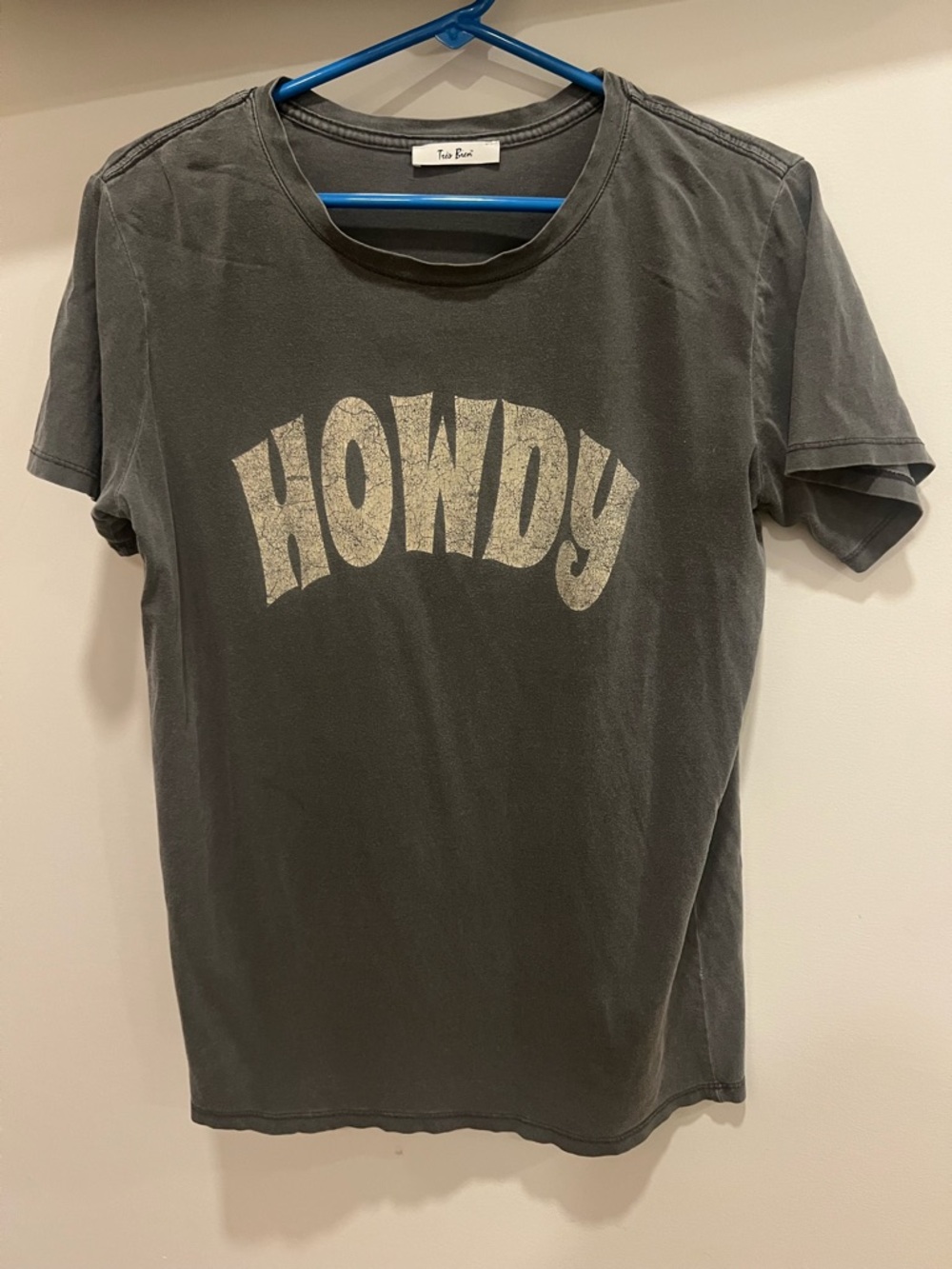 Howdy Graphic Tee - Grey